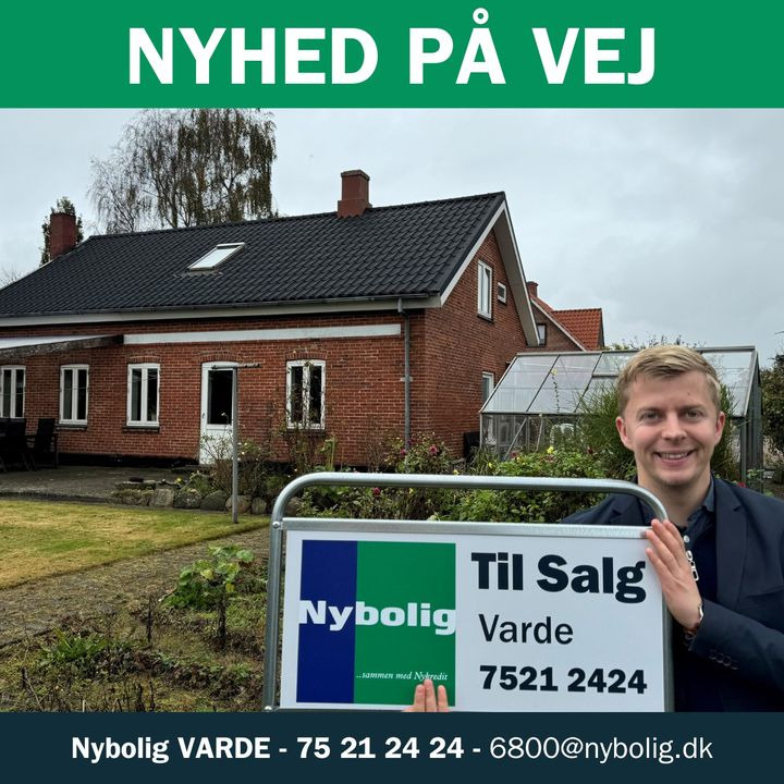 Nybolig Varde præsenterer snart villa i naturskønne rammer i Årre