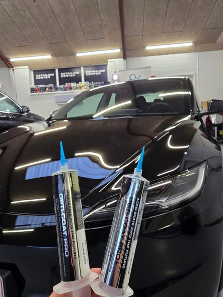 Detailing Center præsenterer Tesla Model 3 Highland med Opti-Coat Pro+ SiC coating