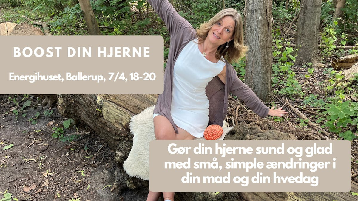 Oplæg om hjernemad og sund livsstil i Ballerup