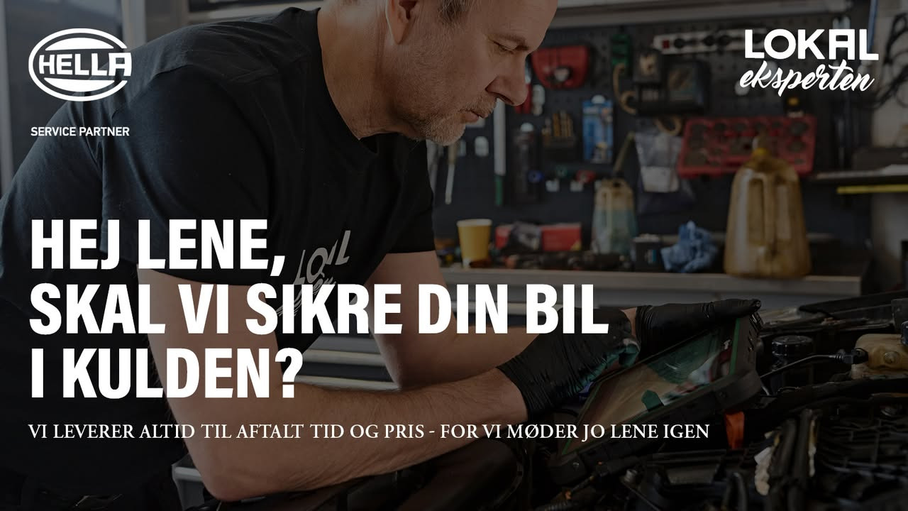 Vesterkjær Auto klar til at sikre dit bilbatteri i vinterkulden