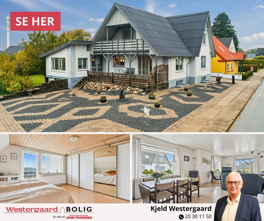 Westergaard Bolig tilbyder stilfuld villa centralt i Østervrå til kun 575.000 kr.
