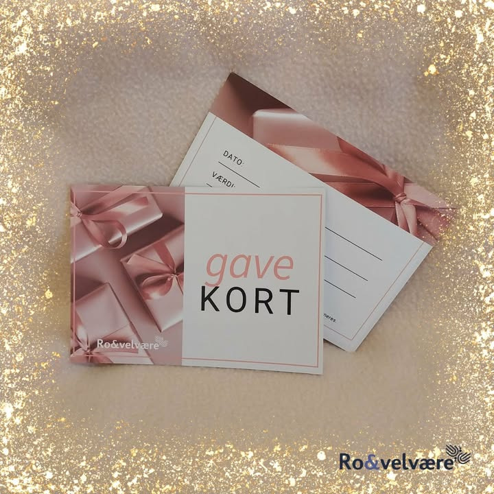 Få den perfekte julegave hos Ro & velvære: Gavekort nemt og hurtigt