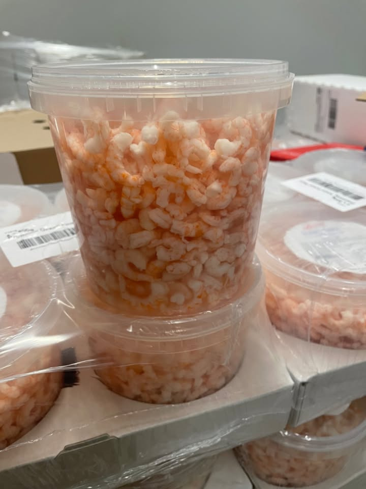 Spar Nørrebro Hjørring tilbyder kæmpebøtte rejer til ja-tak pris