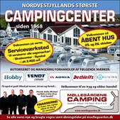 Møllegårdens Camping byder velkommen til værksted og butik med stort udvalg