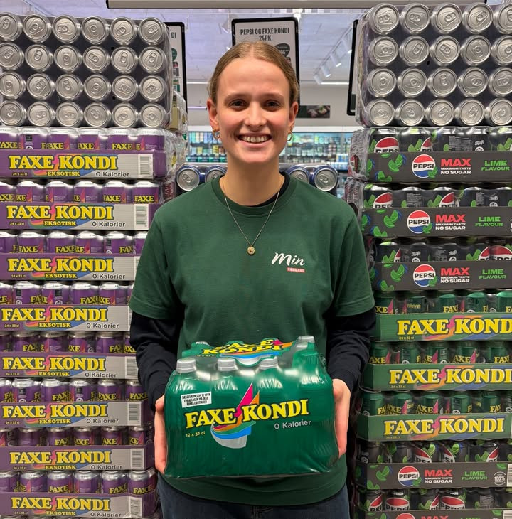 MIN KØBMAND I ASP melder udsolgt af Faxekondi free 12-pk