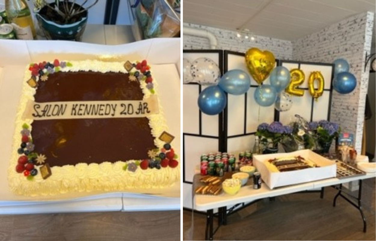 Lokal frisørsalon fejrer 20 års jubilæum