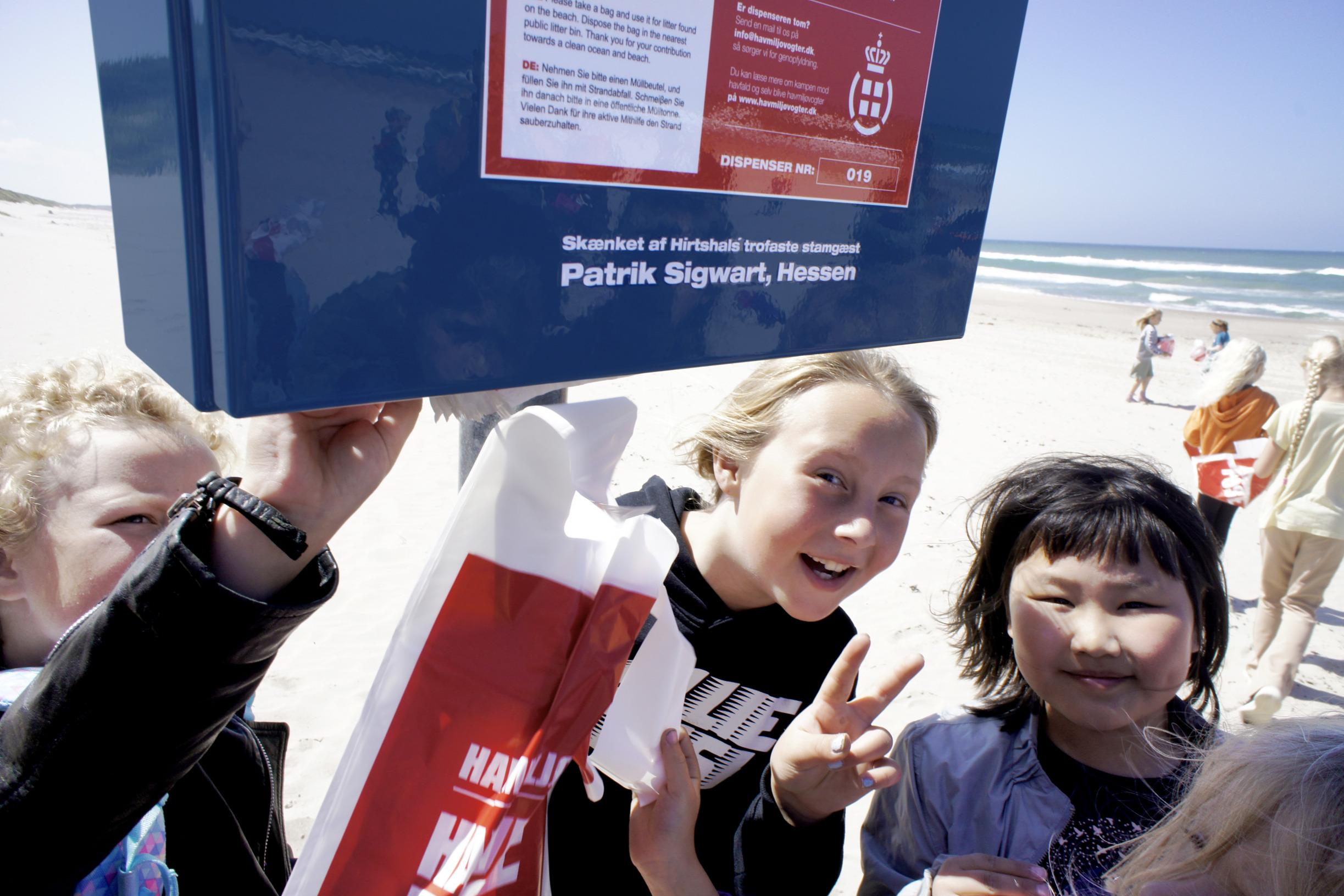 Gave: 10 tons mindre havfald på strandene hvert år