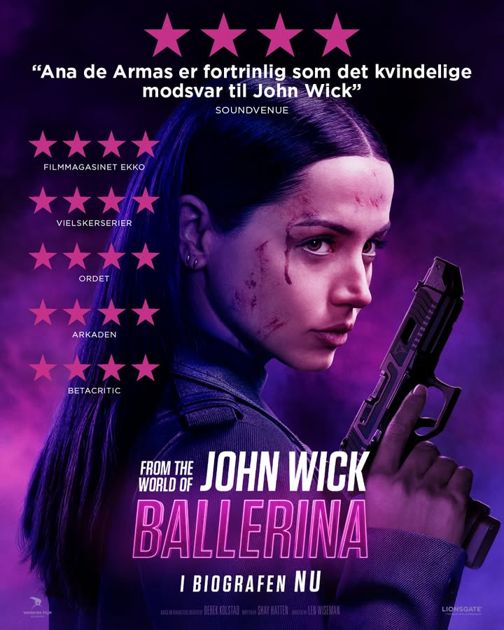 Tobaksgaarden præsenterer thrillerpremiere på Ballerina i biografen