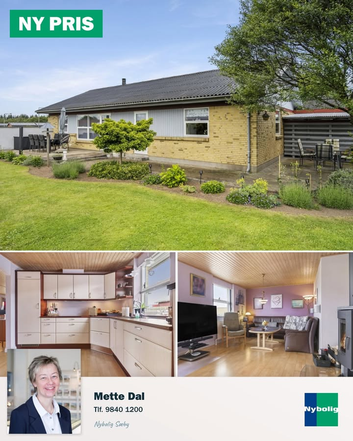 Nybolig Sæby A/S sætter pris på indflytningsklart hus i Voerså