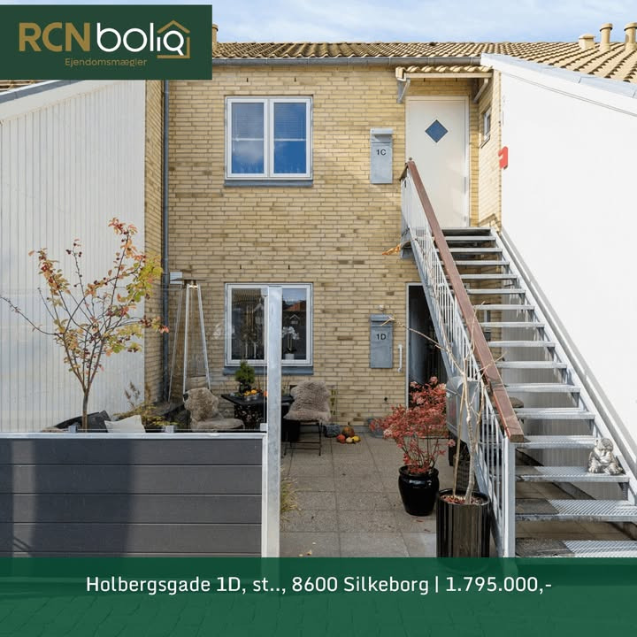 RCN Bolig Silkeborg fremhæver skøn lejlighed til salg i Sydbyen