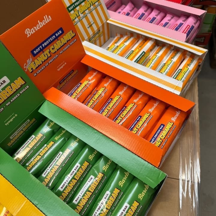 SuperBrugsen Hammerum tilbyder rabat på Barebells proteinbarer: 12 stk. for 179 kr.