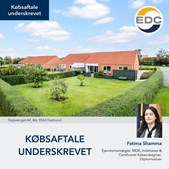 Købsaftale underskrevet på Teglvænget: Nyt hjem solgt via EDC Hadsund
