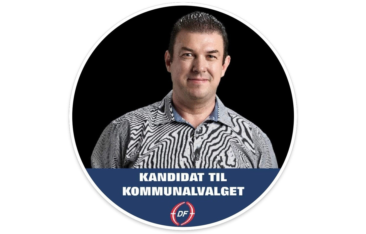 Tom Bøgholm Pedersen stiller op for Dansk Folkeparti
