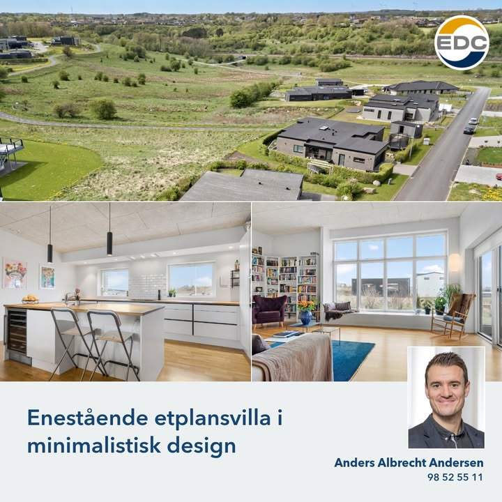 Ny villa i børnevenligt område med naturen som nabo – EDC Søren Jensen tilbyder unik bolig på Thit Jensens Vej