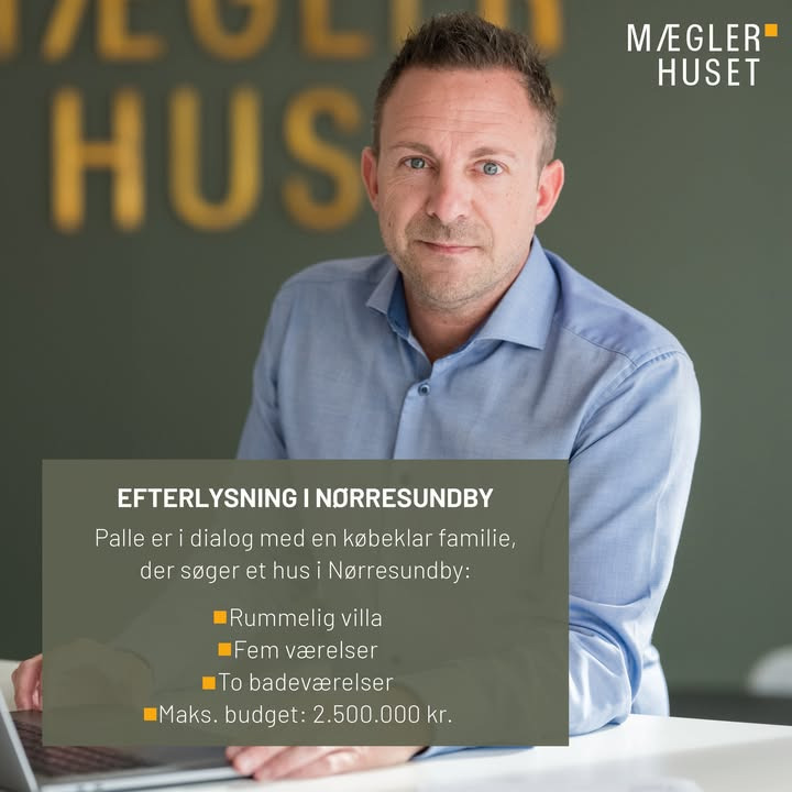 Mæglerhuset søger boliger til børnefamilie i Nørresundby