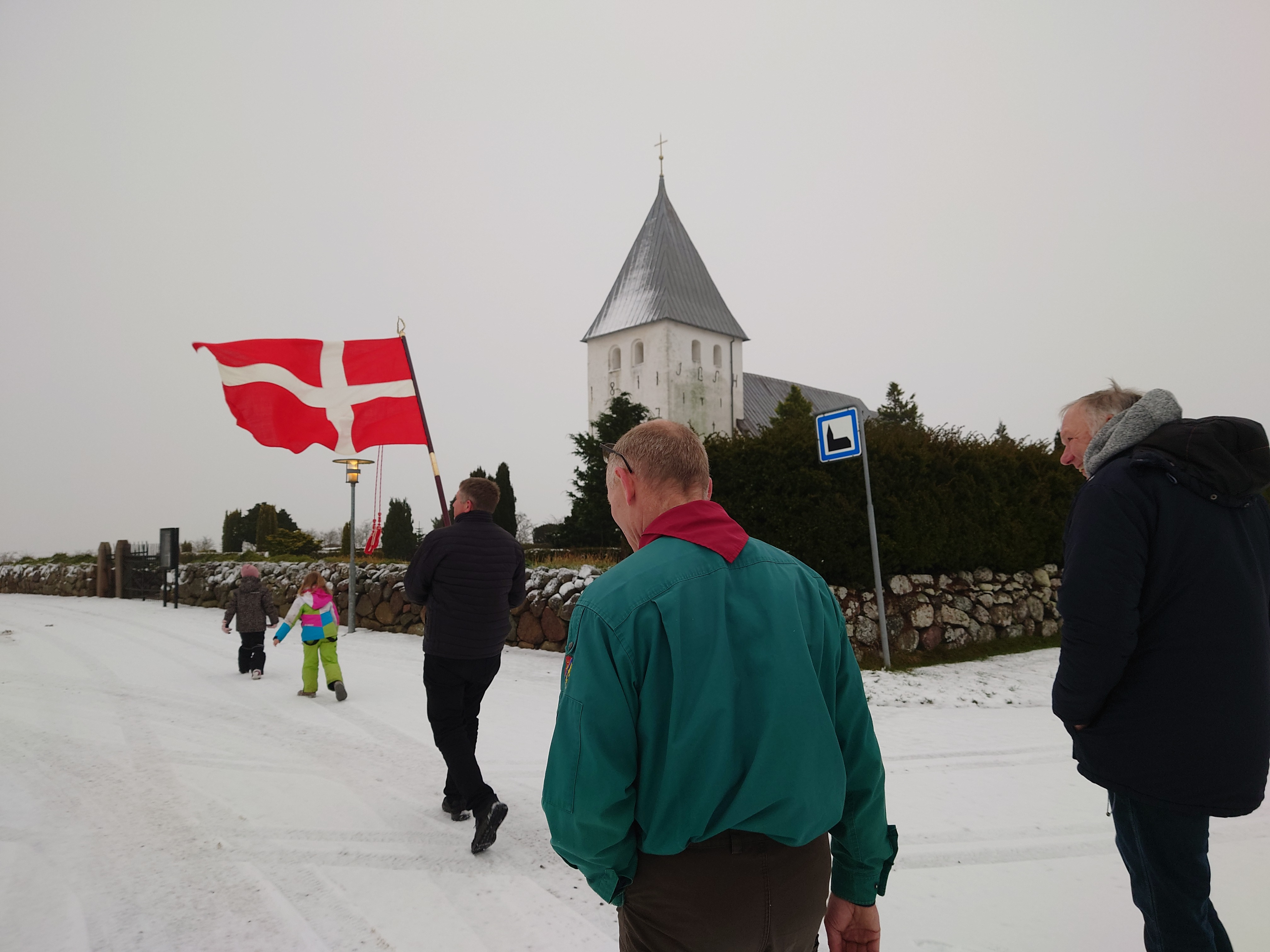 Nytårsparade og morgenmad med Tiset/Arnum KFUM-Spejdere