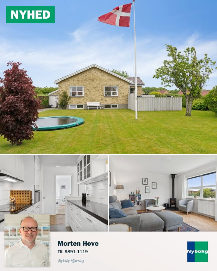 Nybolig Hjørring præsenterer flot renoveret villa på Finlandsvej 22