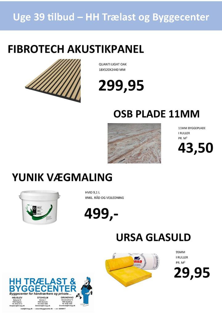 Se dagens updates fra Højslev her