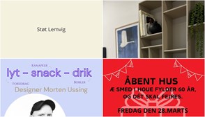 Nyt fra HOUE SMED & VVS, Gimsinghoved og Livingshop Holstebro