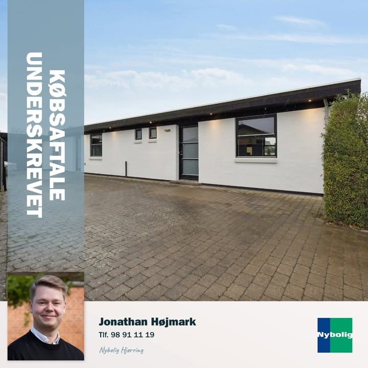 Købsaftale underskrevet på rekordtid hos Nybolig Hjørring v/Morten Hove