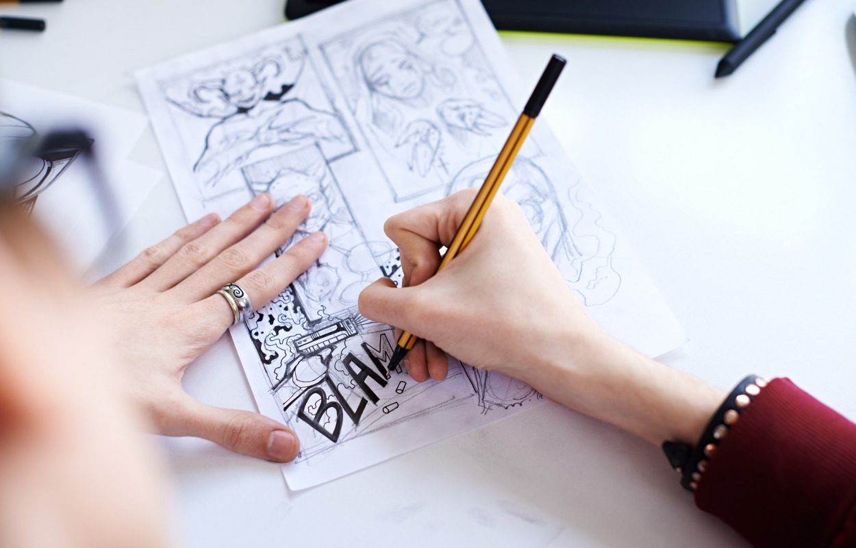 Deltag i online tegneseriemaraton med Hjørring Bibliotek 