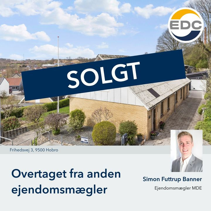 Ejendomsmægler finder det rette match og sælger Frihedsvej 3