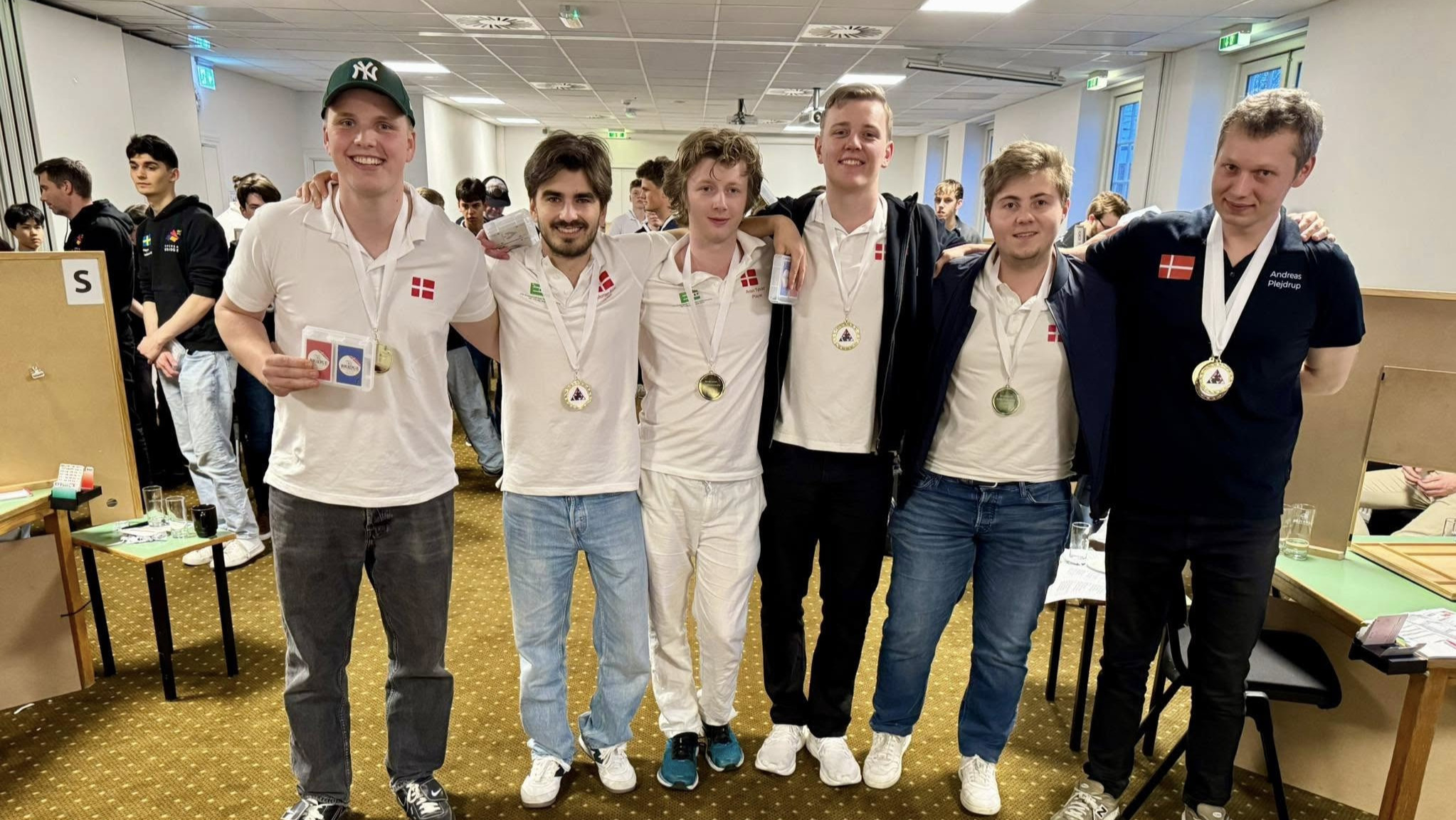 Bridge-juniorer vinder nordisk guld