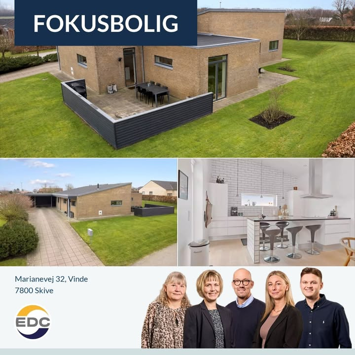 EDC Skive I/S præsenterer dejlig familievilla på Marianevej 32, Skive
