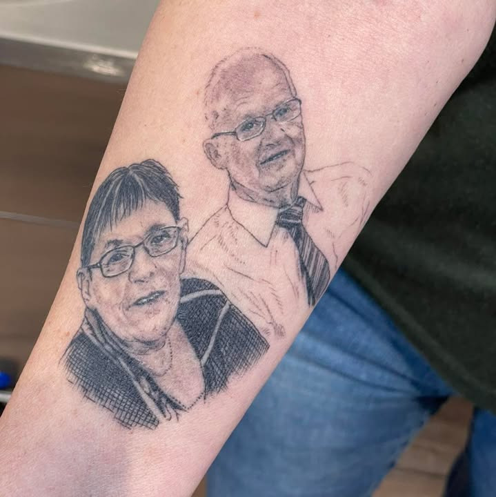 Skin & Colors Tattoo takker Kirsten for tilliden og mindet om hendes forældre