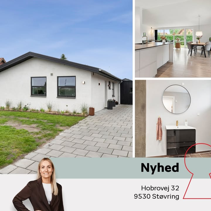 Home Støvring præsenterer indflytningsklar bolig med attraktiv beliggenhed