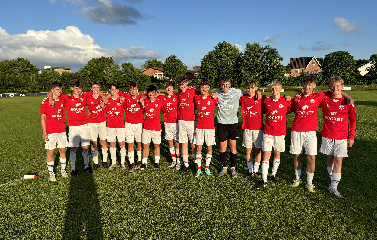 Kristrup-drengene sikrede sig et flot point mod topholdet i sæsonfinale