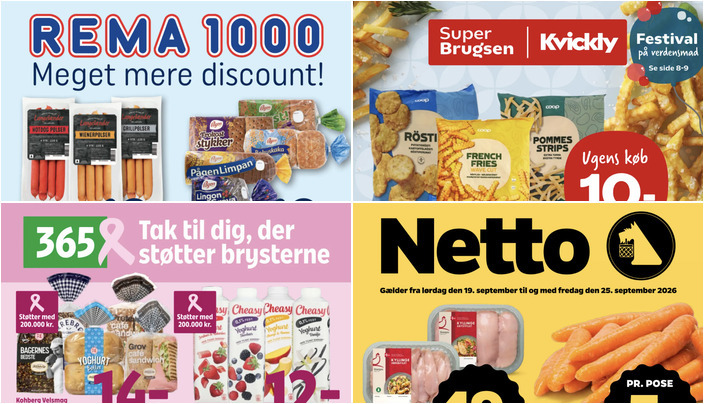Cheasy yoghurt til 12 kr. og Langelænder pølser til 10 kr. - Se ugens lokale tilbud
