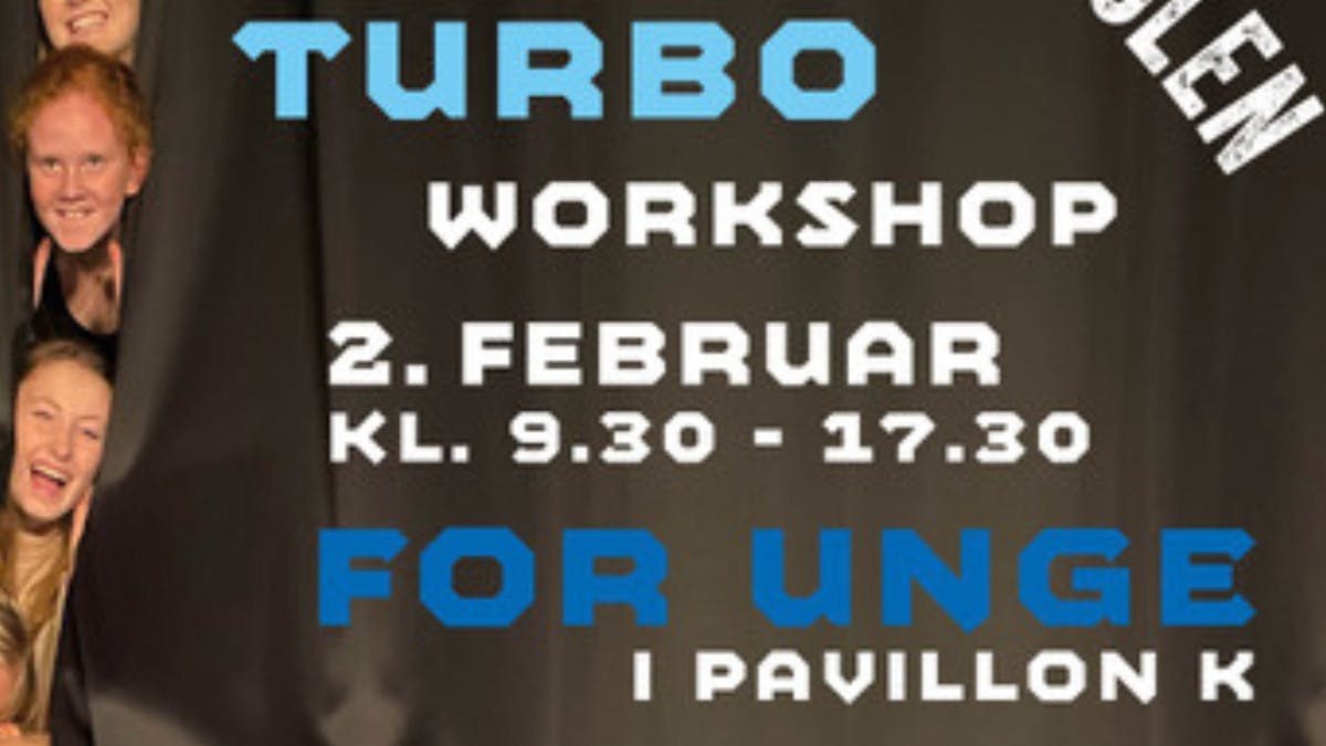 Turboworkshop for unge scenekunstnere i Vordingborg