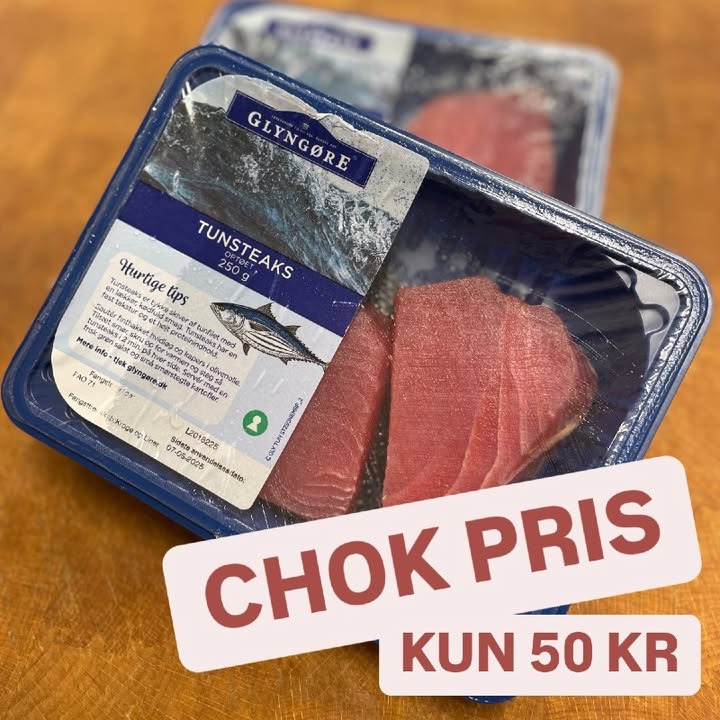 SuperBrugsen Dronninglund tilbyder tunsteaks til specialpris