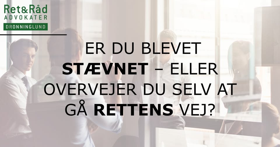 Ret og Råd Dronninglund v/Jeannette Würtz tilbyder uforpligtende samtale om din sag