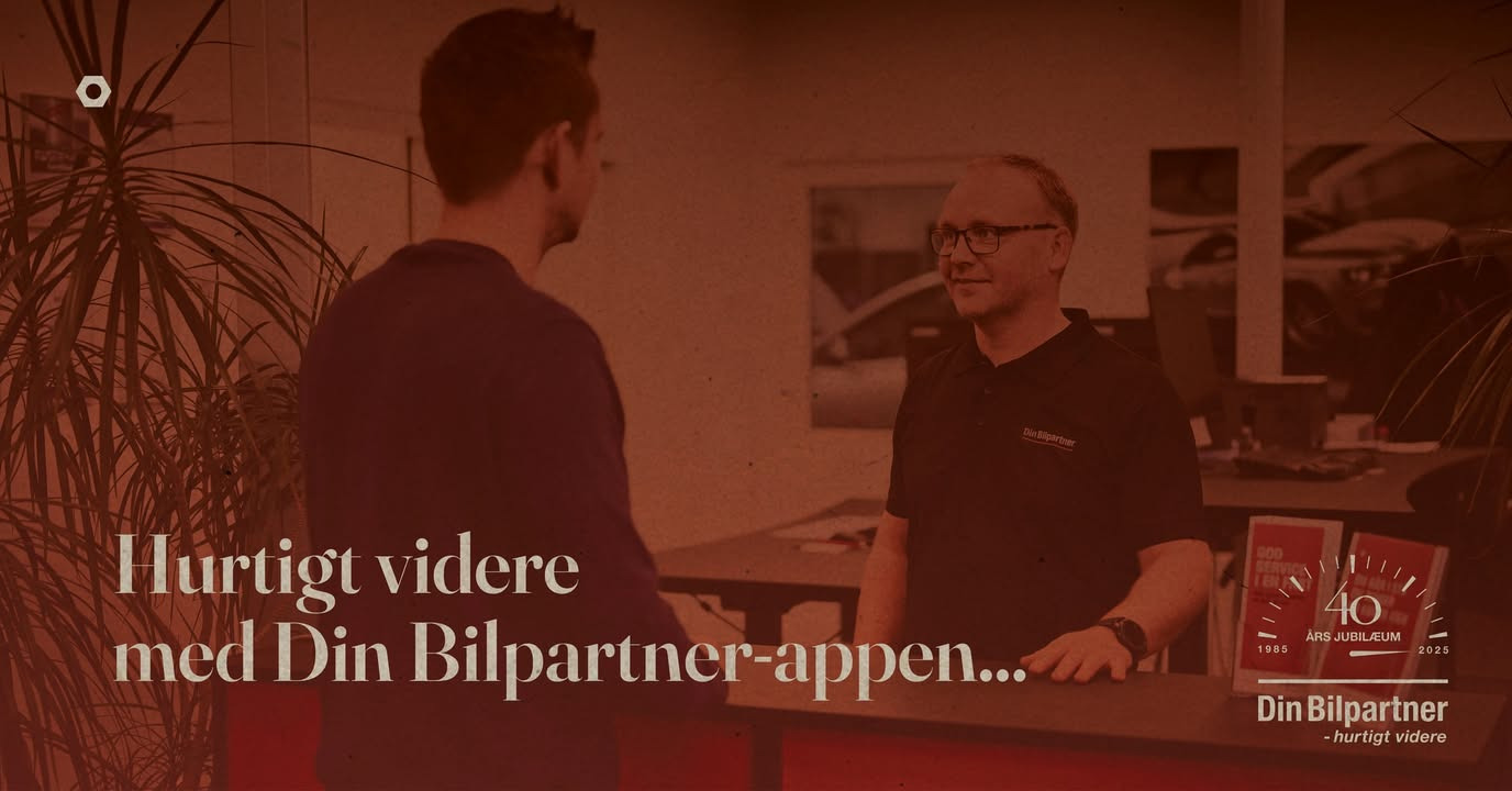 Opgrader din biloplevelse med Din Bilpartner-appen fra MEJDAL AUTO