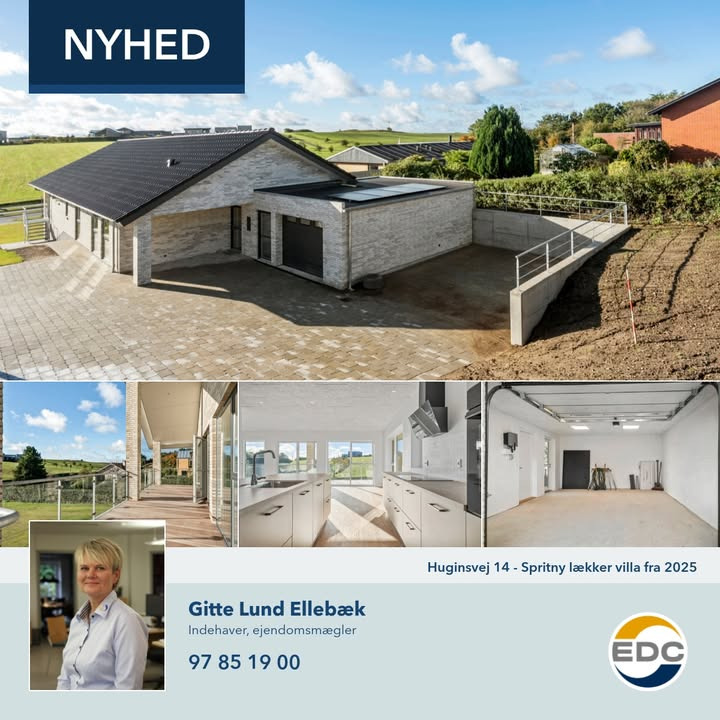 Ny bolig på Huginsvej 14 i Struer til salg hos EDC Ejendomsgruppen Struer
