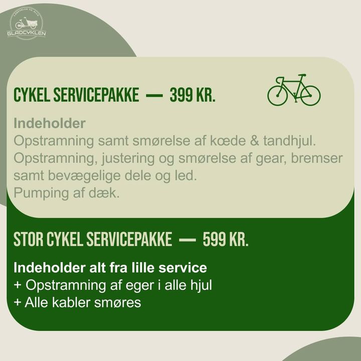 Gladcyklen ApS: Forlæng din ladcykels levetid med regelmæssig service