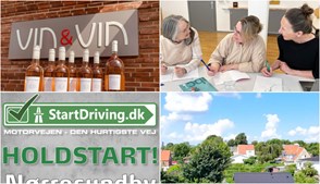 Nyt fra Vin & Vin Aalborg, Fokus Folkeoplysning, StartDriving.dk - Hosbonds Køreskole og 1 anden