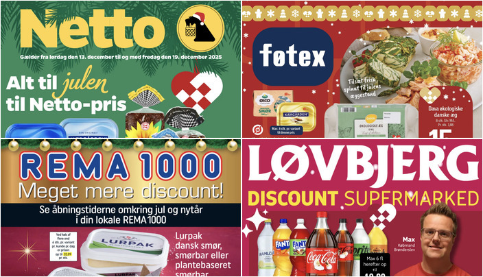 Flæskesteg til kun 11,95 kr. og Kærgården smør til 7,50 kr. – se de lokale dagligvaretilbud