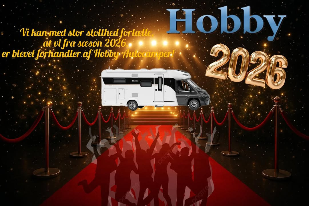 Hinshøj Caravan bliver officiel forhandler af Hobby autocampere fra 2026