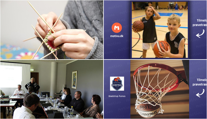 Strikkehygge, basketball og korsang i Skødstrup - Hvad du kan se frem til i den kommende uge