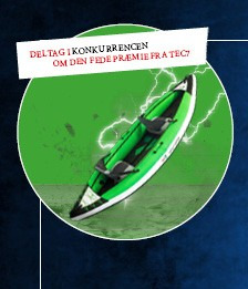 Øster Hjerm Bygningsartikler inviterer til konkurrence om oppustelig kajak på demodag