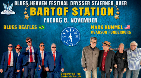 Oplev Blues Beatles og Mark Hummel på Bartof Station