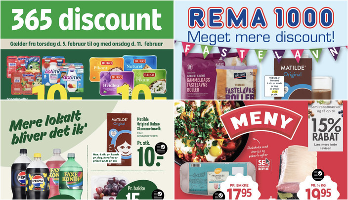 Flæskesteg til 19,95 kr. pr. ½ kg og fastelavnsboller til 8 kr. - se de bedste lokale tilbud