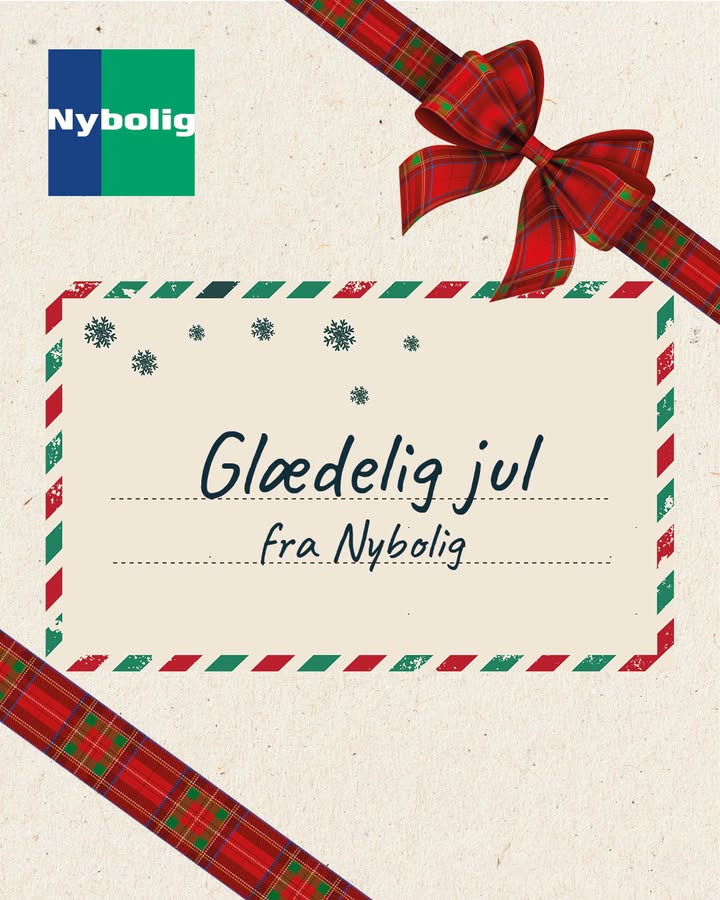 Nybolig Sæby A/S ønsker alle en glædelig jul fyldt med hygge og nærvær