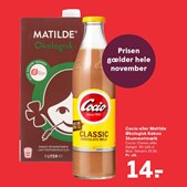 Spar Skallerup A/S tilbyder Cocio og Matilde kakao til kun 14 kr. i november