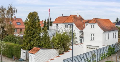 Historisk kæmpevilla i København S til salg hos &LIVING Aalborg