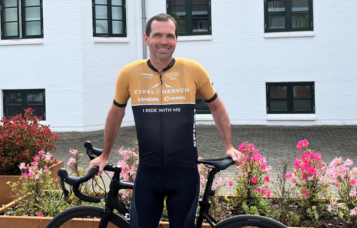 Allan Asp Poulsen fra Skørping cykler Tour de France-bjerge og gør en forskel!