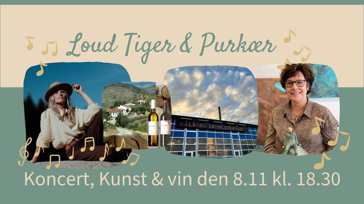 Festlig aften med Loud Tiger og Purkær i Svenstrup J